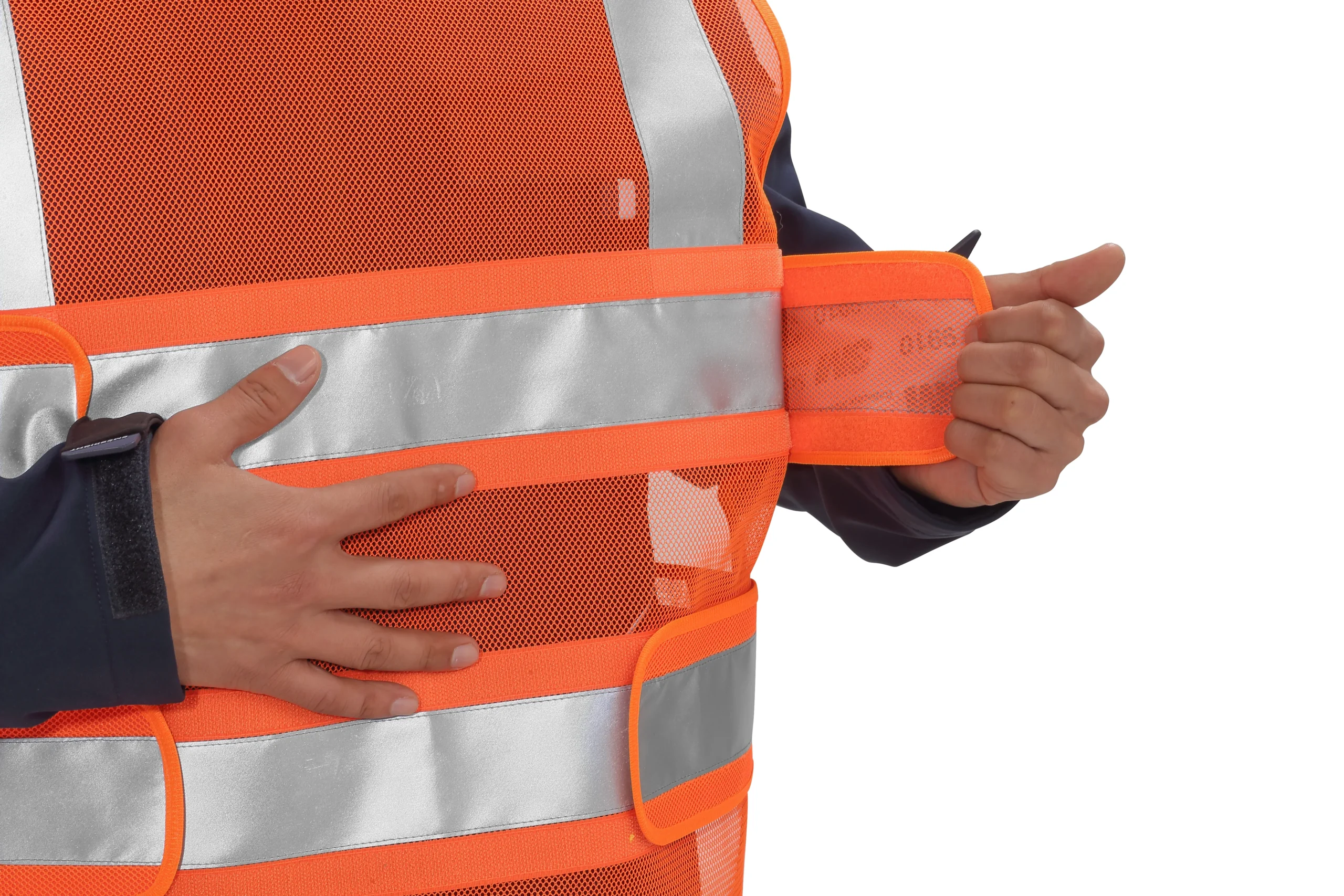 001027-四点可脱卸反光背心-4-point Breakaway Vest - 图片 5