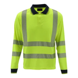 003023-经典高警示反光长袖Polo-Classic High Visibility LS Polo