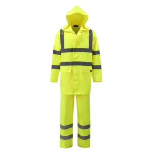006007-标准高警示反光雨衣-Standard High Visibility Rain Jacket