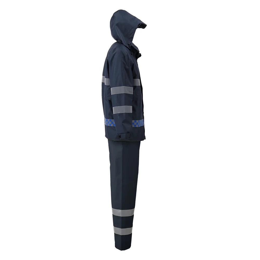 006009-经典反光安保雨衣-Classic Security Rain Jacket - 图片 4