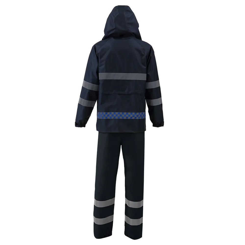 006009-经典反光安保雨衣-Classic Security Rain Jacket - 图片 2
