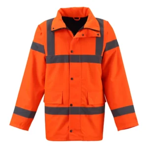 007004-经典高警示反光长棉衣-Classic High Visibility Quilted Jacket