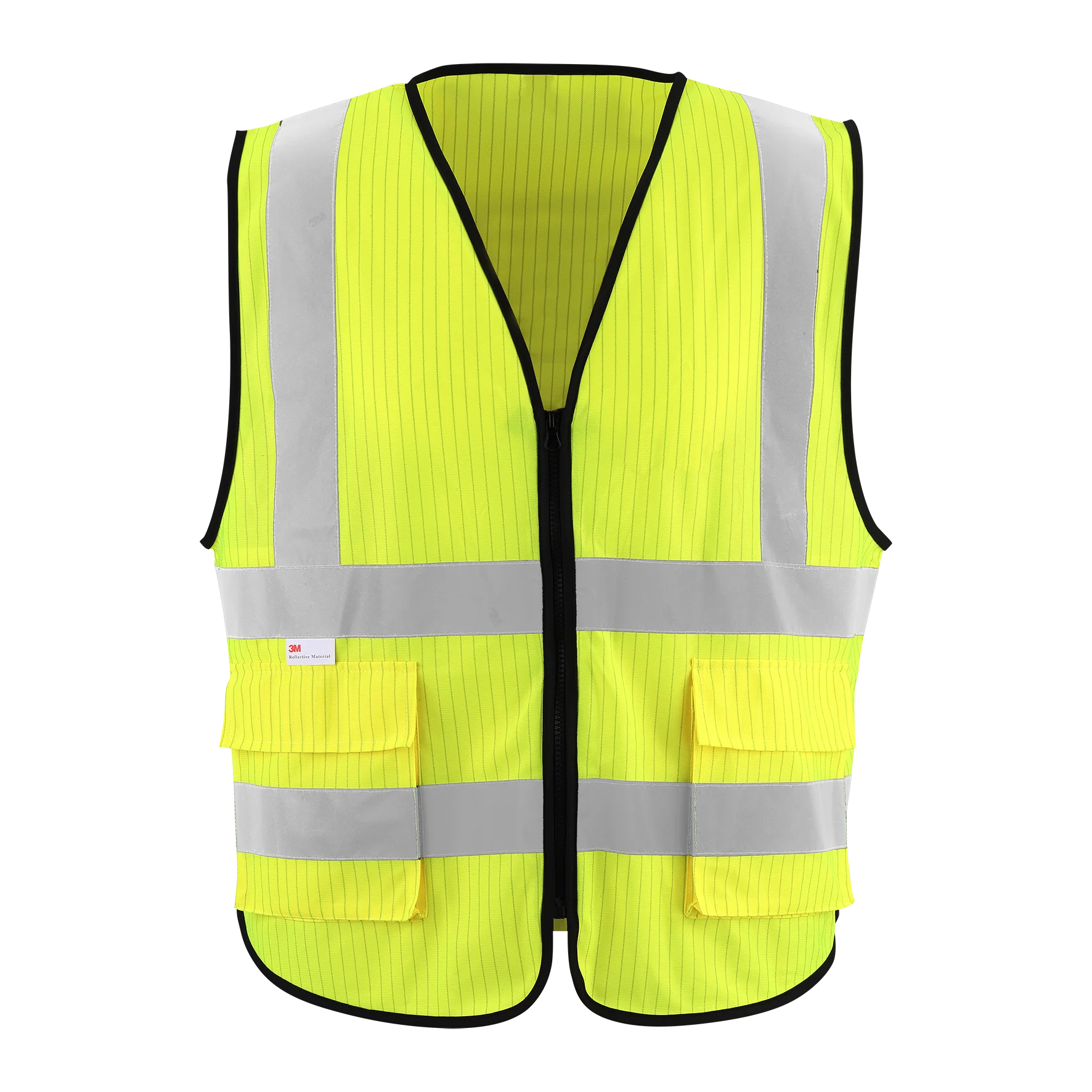 010016-经典阻燃防静电背心-Standard High Visibility FR AS Vest with Pocket - 图片 4