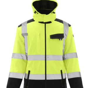 C22001-高警示反光轻便棉衣-CMCBRIGHT Light Weight High Visibility Quilted Jacket