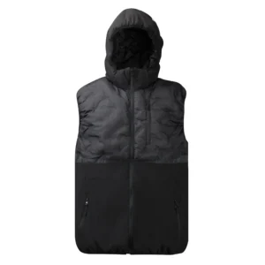 C24002-时尚保暖连帽马甲-Puffer Winter Vest