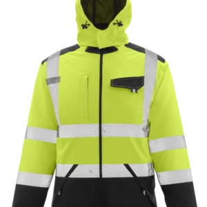 H22001-高警示反光加热棉衣-CMCBRIGHT High Visibility Heated Jacket
