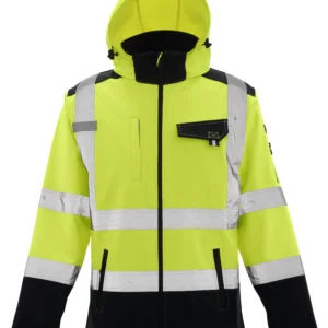 J22001-高警示反光软壳夹克-CMCBRIGHT High Visibility Softshell Jacket