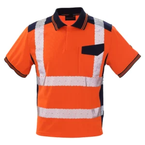 P22001-高警示反光短袖Polo-CMCBRIGHT High Visibility SS Polo