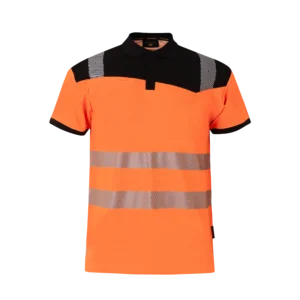 P23001-高警示天丝反光短袖polo衫-High Visibility Tencel SS Polo
