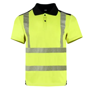 P24001-高警示冰丝反光短袖polo衫-High Visibility Ice Silk SS Polo