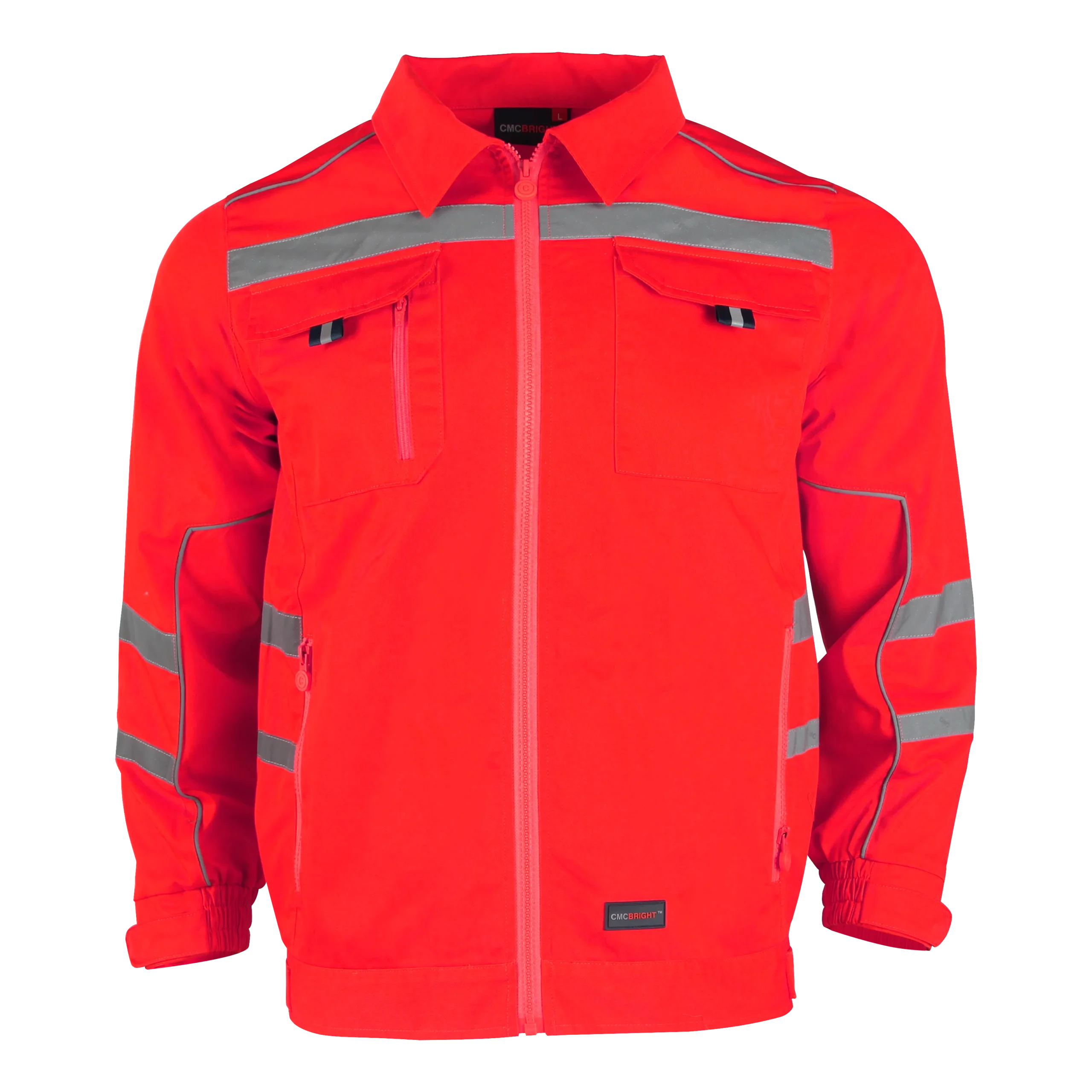 W22104-经典春秋涤棉警示工作服-Classic Lightweight Reflective Workwear