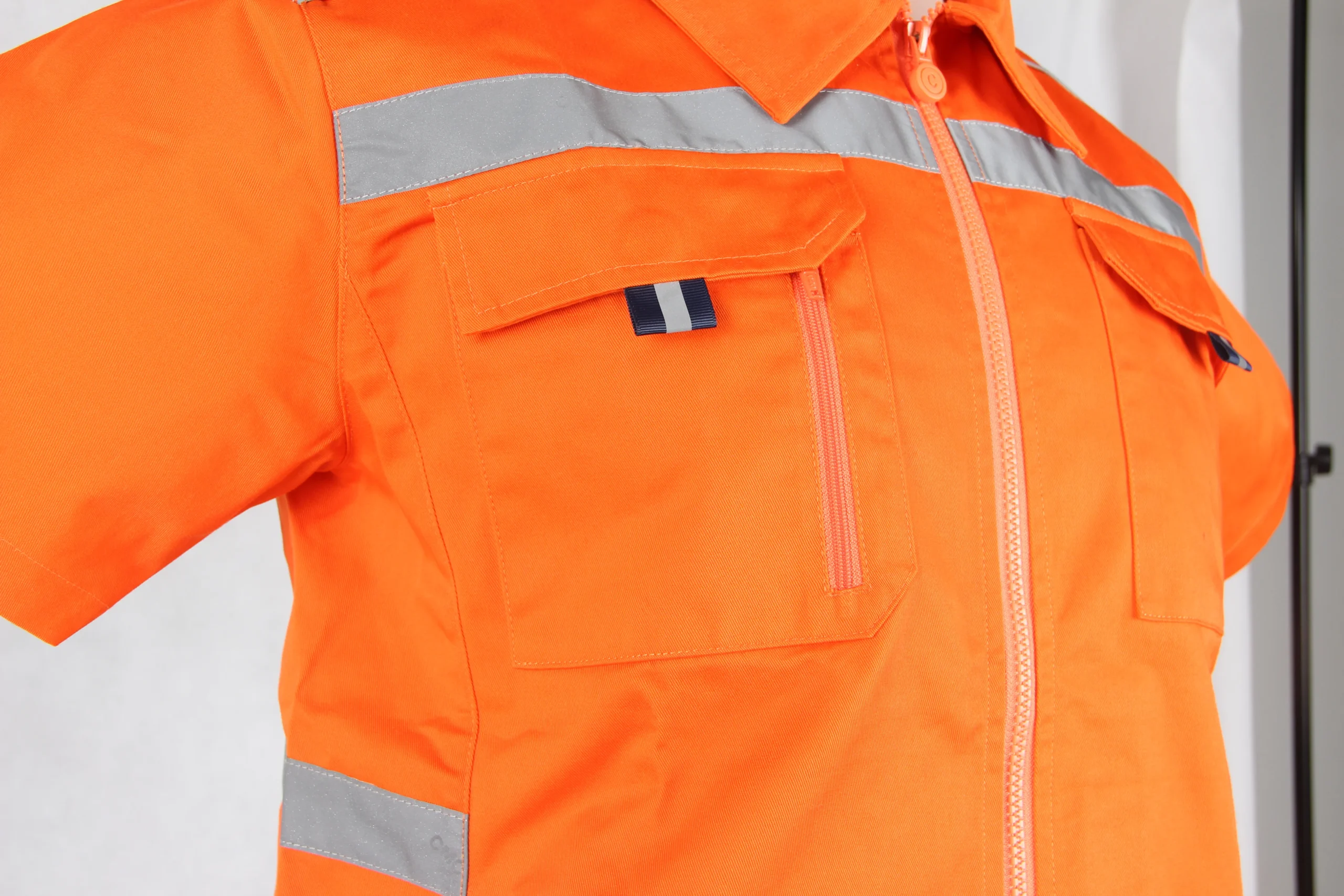 W22106-经典夏季涤棉警示工作服-Classic SL Reflective Workwear - 图片 6